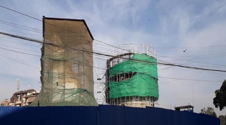 Reconstruction of iconic Dharahara to be completed in 2021