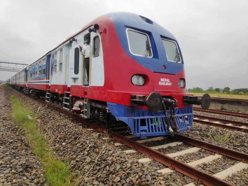 Two sets of rail arrives in Janakpur (with Video)