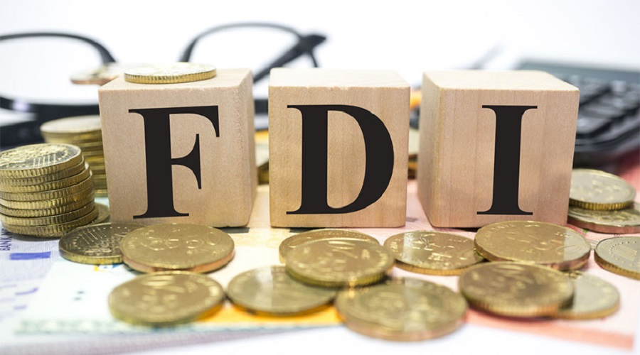 FDI drops by 3.3 percent in first month of current fiscal