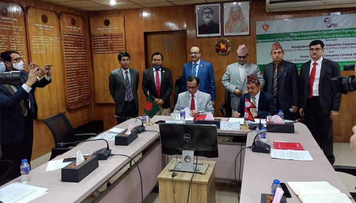 Agreement inked to import fertilizer from Bangladesh