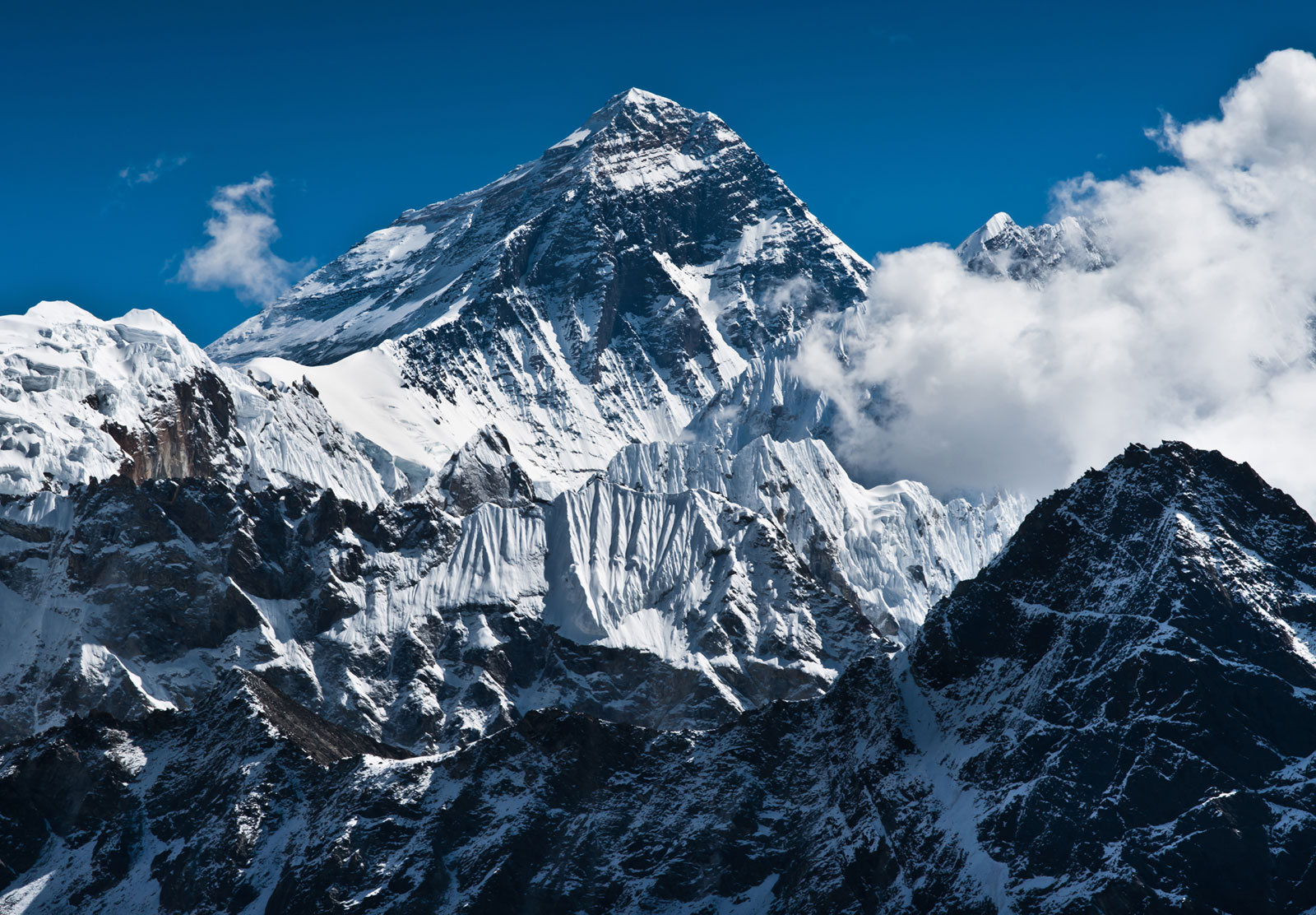 Icefall doctors arrive at Everest Base Camp