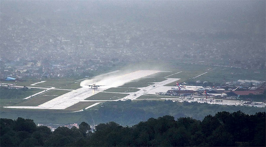 Temporary ban on aircraft landing from north side of TIA runway