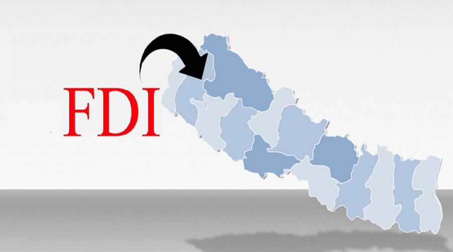 Commitment to FDI decreased by 14% in the first 10 months of the current FY