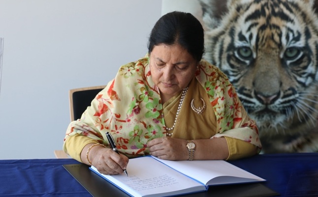 President Bhandari issues three ordinances on budget 2021-22