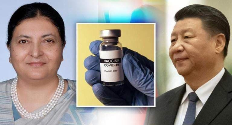 China-granted 800,000 doses of COVID-19 vaccine arrive Kathmandu