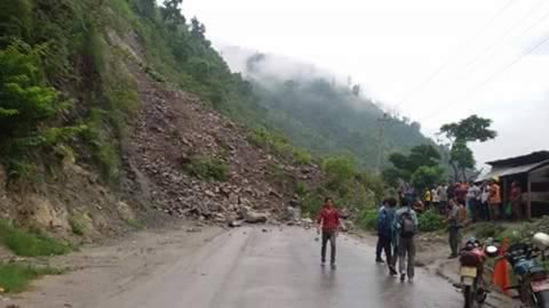 Govt forms taskforce to assess damage on roads and bridges caused by landslide and floods