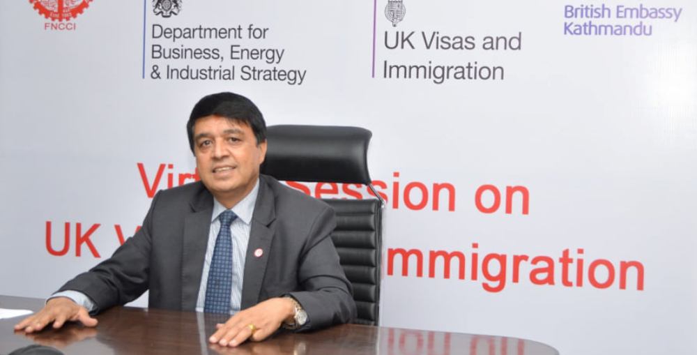 Make UK visa process easy and accessible to Nepalis business community: Senior VP Dhakal