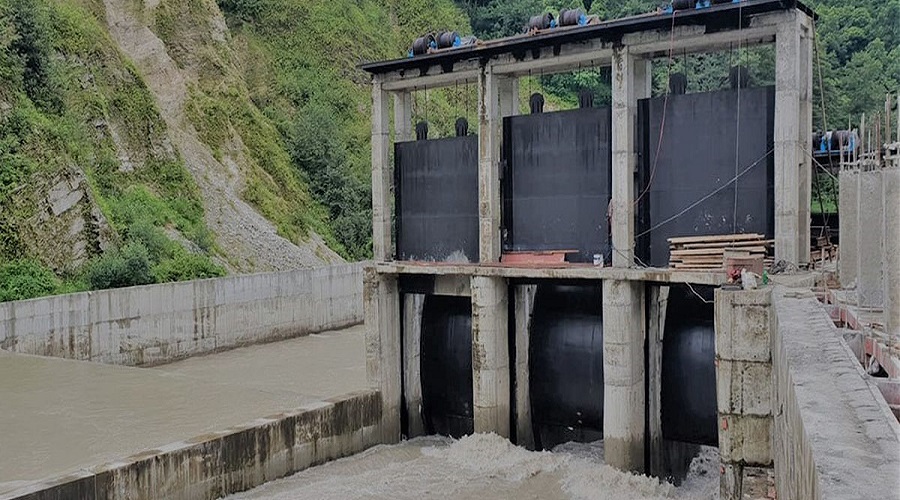 Power generation from Lower Modi Hydel Project suspended for three weeks