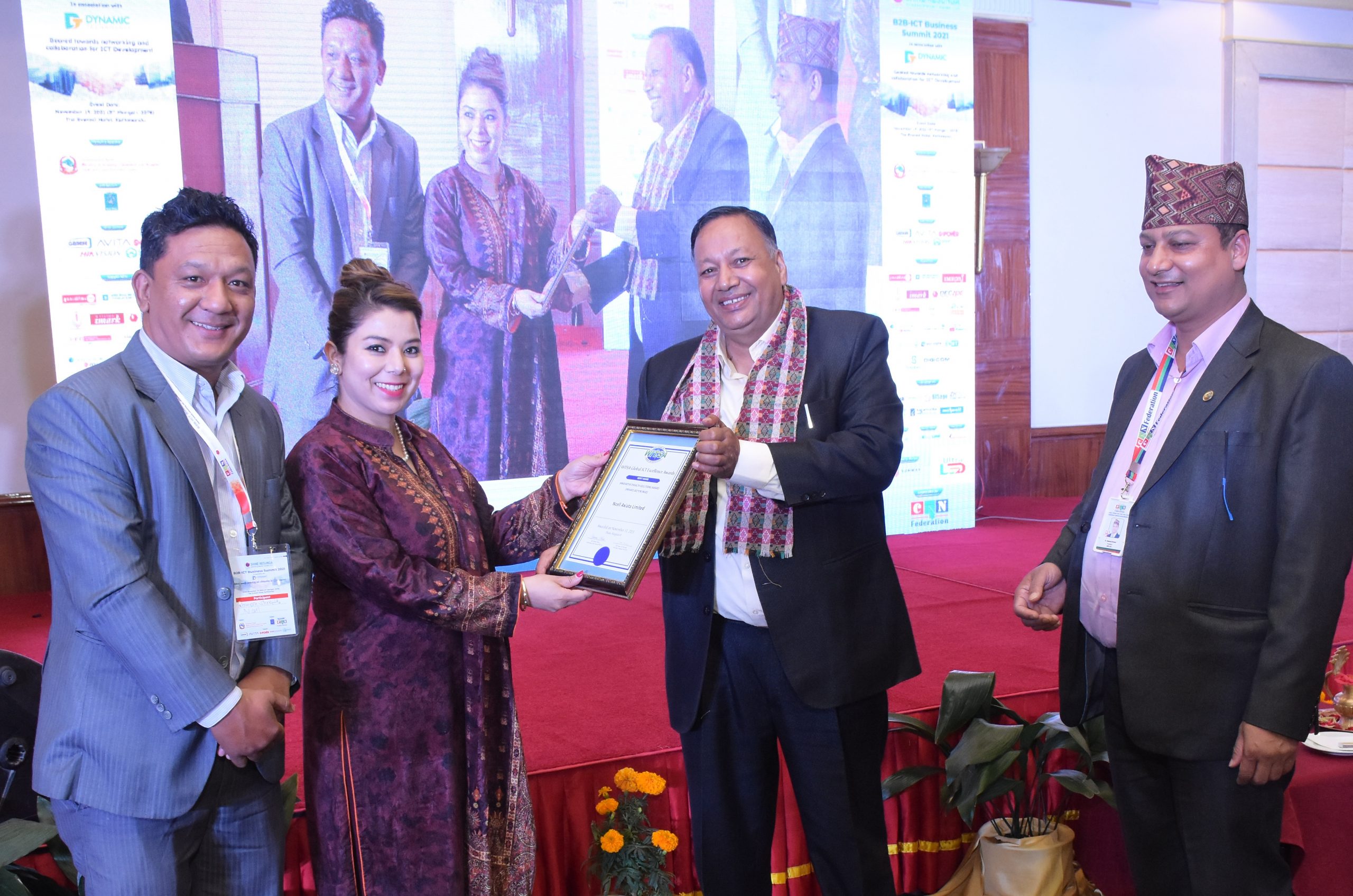 Ncell bags WITSA and ASOCIO awards for its health project