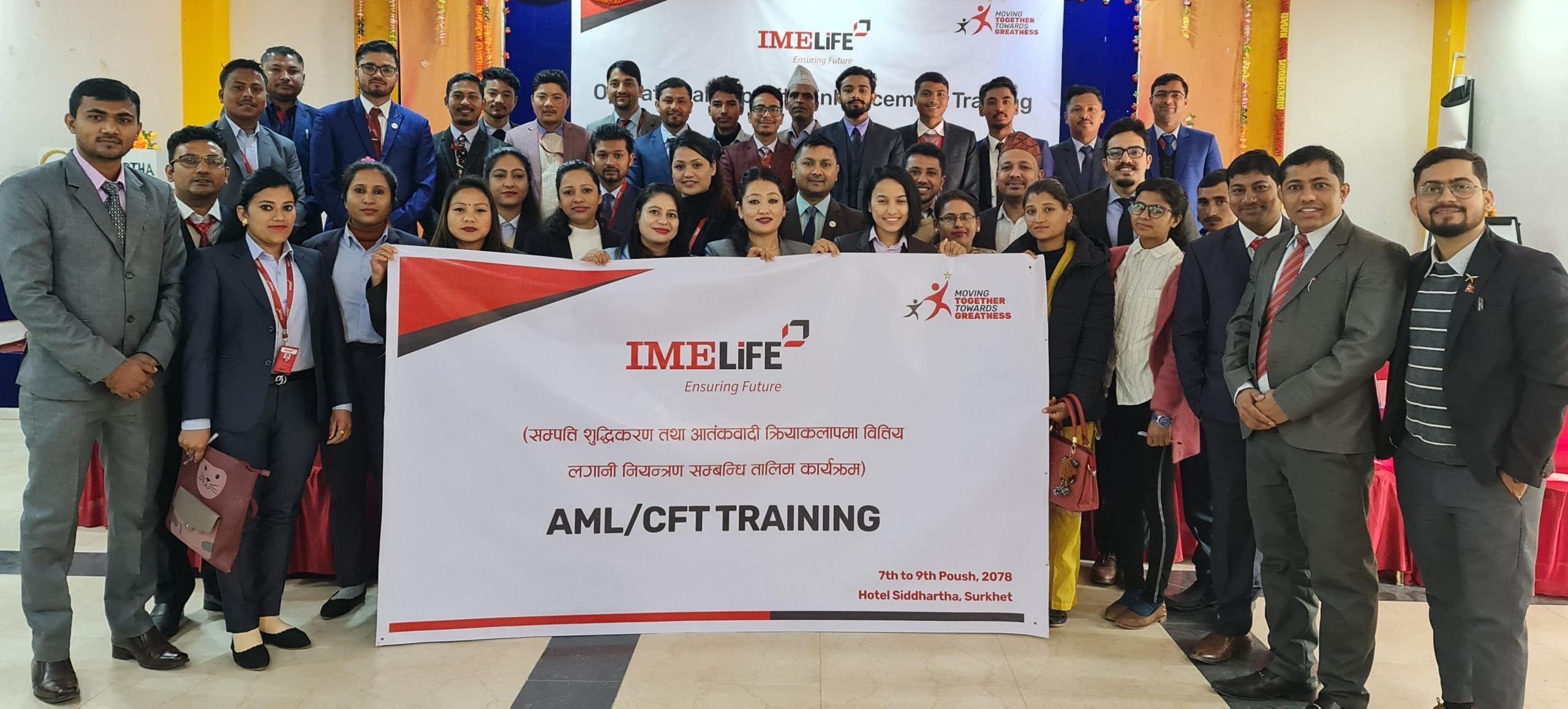 IME life insurance conducted AML/CFT training at Surkhet