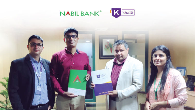 Nabil Bank customers can now load funds on Khalti