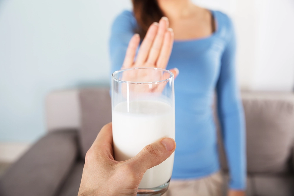 Lactose intolerance in human beings