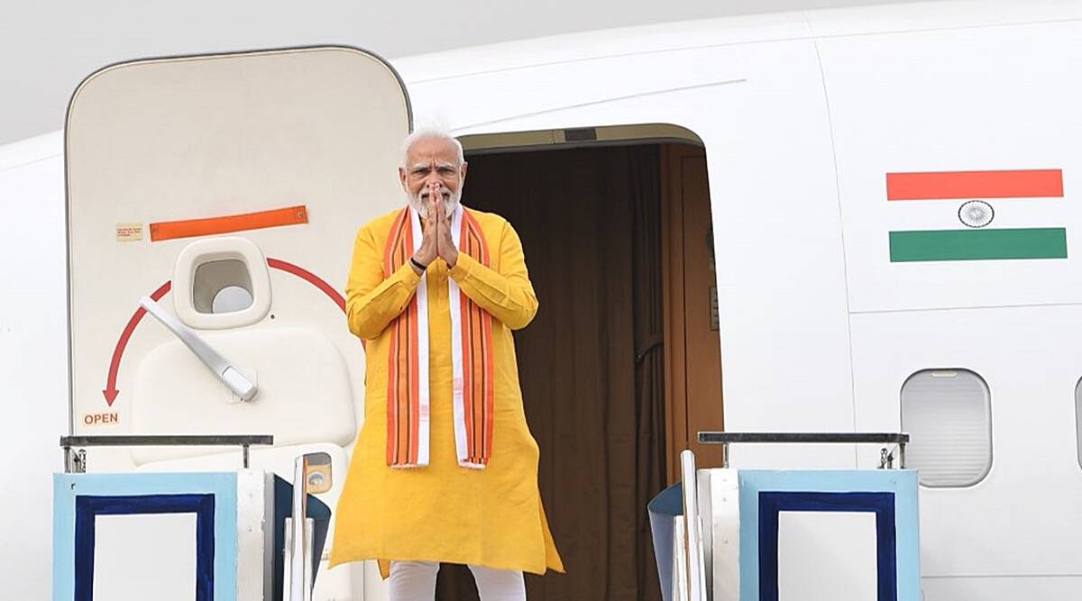 Indian PM Modi arrives in Lumbini, to lay foundation stone of Buddhist Centre