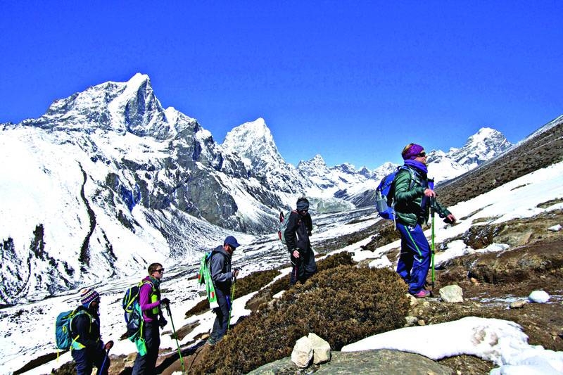 Tourist arrival in Nepal