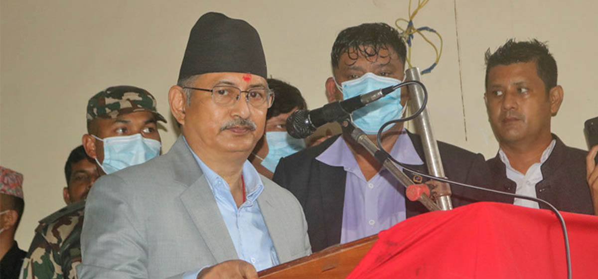 Infrastructure development on top priority of government: Minister Khand