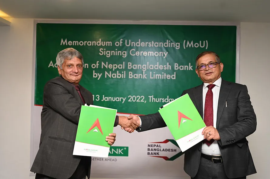 Nabil Bank & Nepal Bangladesh Bank to start integrated transaction from July 11