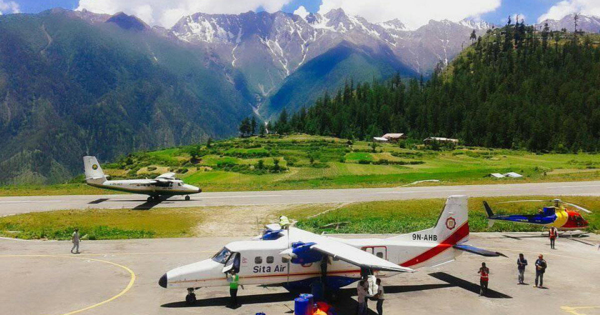 Flights to Humla disrupted since three days due to bad weather