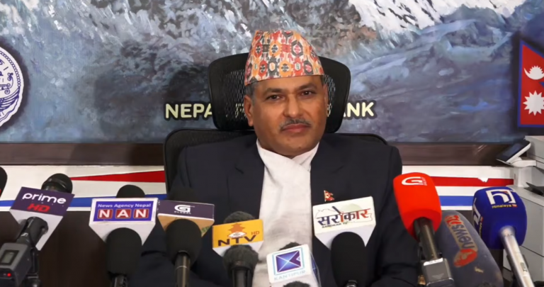 Nepali economy has started to experience side effects of global economic slowdown: NRB Governor Adhikari