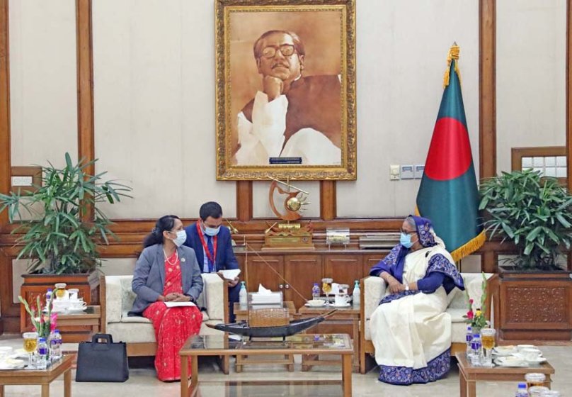 Bangladeshi PM Sheikh Hasina proposes Nepal use Mongla, Chattogram seaports
