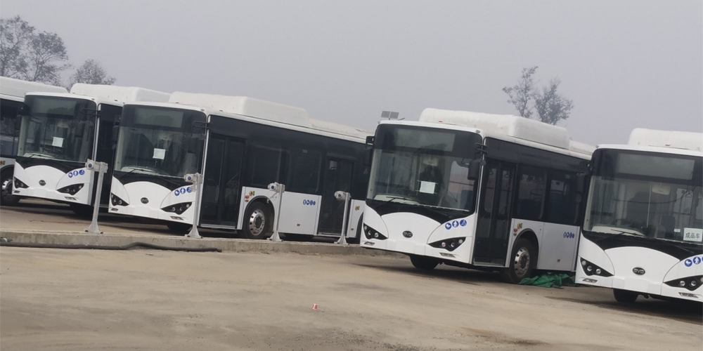 Electric bus operation in Lumbini from today