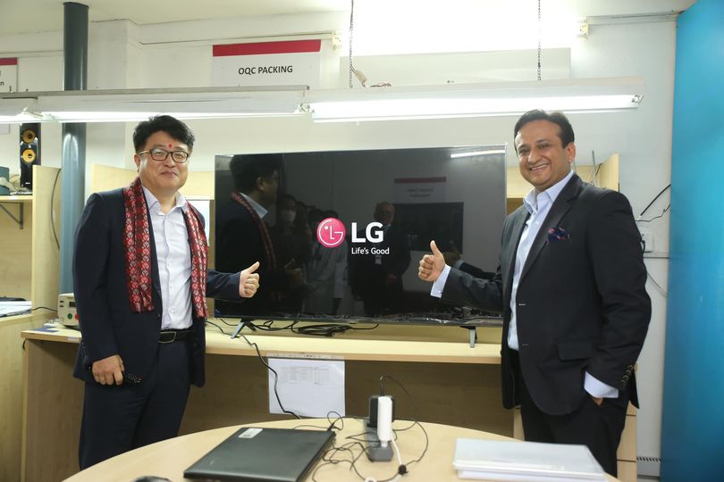 LG starts its TV assembly plant in Nepal