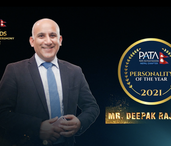 PATA Nepal honors Deepak Raj Joshi with PATA Personality of the Year 2021 Award