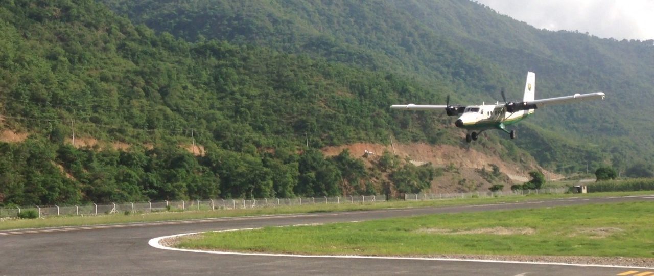 Blacktopping of Suntharali Airport runway begins