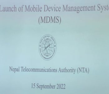 NTA implemented MDMS system, illegal imported mobile becoms unusable in Nepal