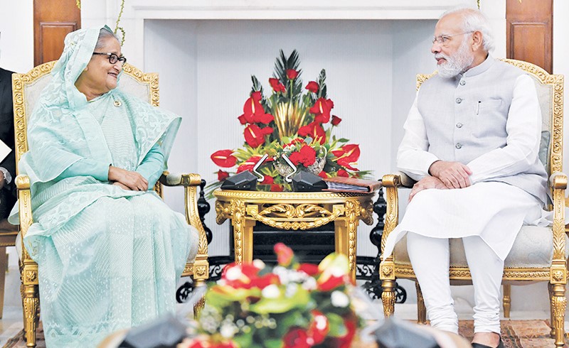 Bangladesh asked India for a route to take Nepal’s electricity