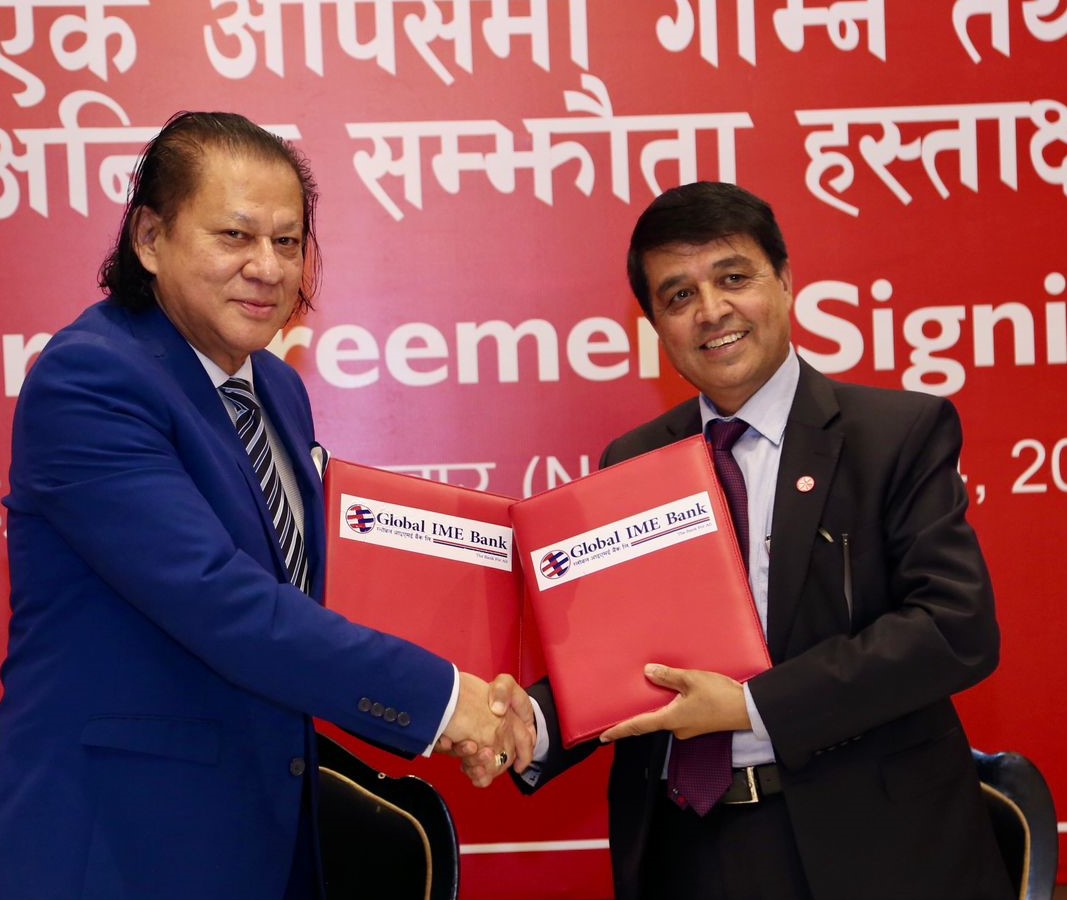 Global IME, BOK signs final merger agreement, becomes Nepal’s largest bank with Rs 57 bn capital