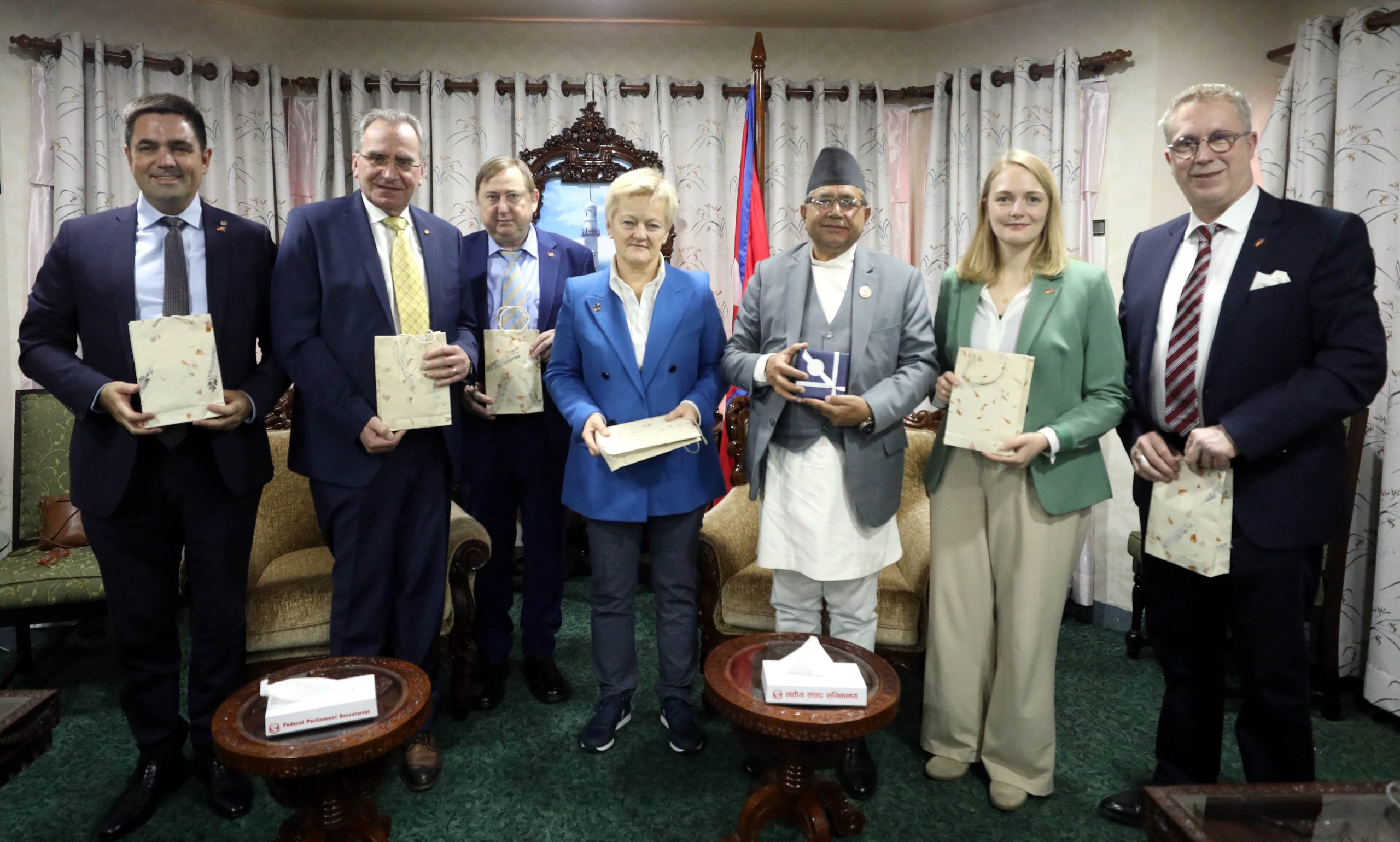 German parliamentarian delegation visits Nepal