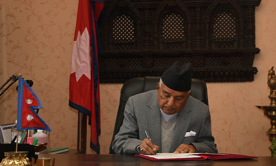 President Paudel certified controversial Citizenship Bill