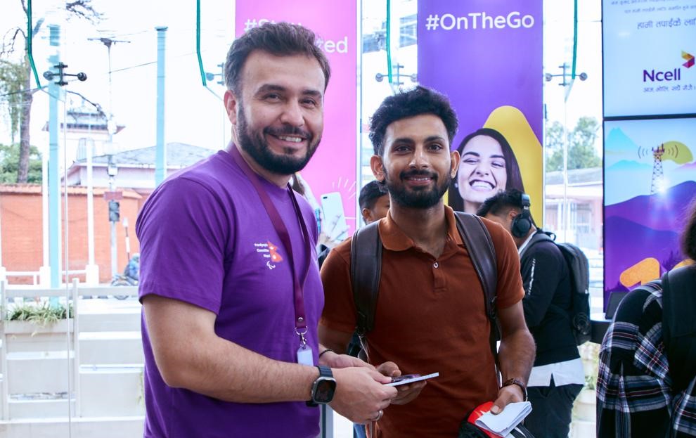 Marking Ncell’s 18th anniversary, Ncell celebrated Bazaar Jauu, Go to market initiative