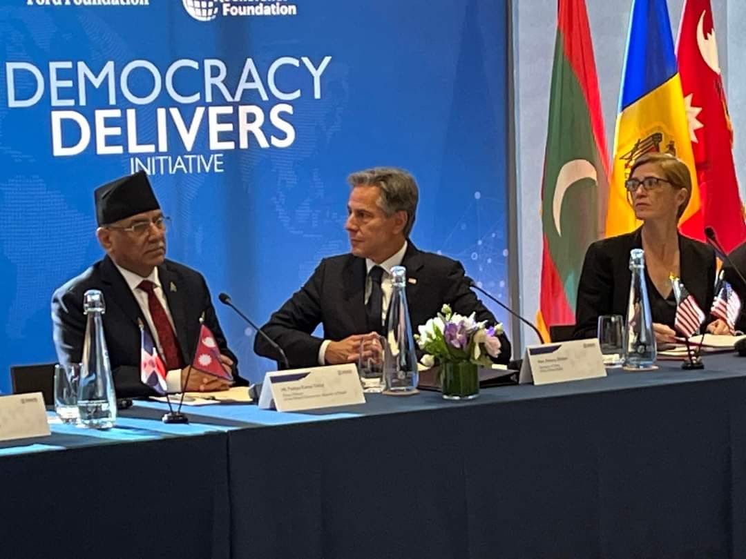 Blinken & Power promote democratic progress in Nepal, unveil US & philanthropic commitments