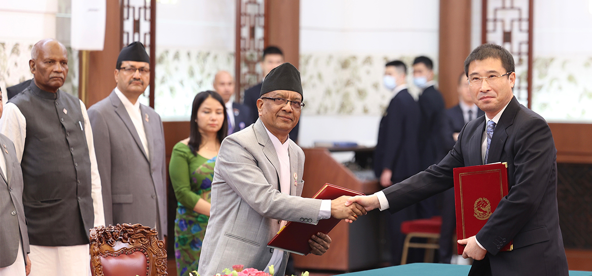 Nepal, China strengthen bilateral ties with 10 agreements and 3 MOUs