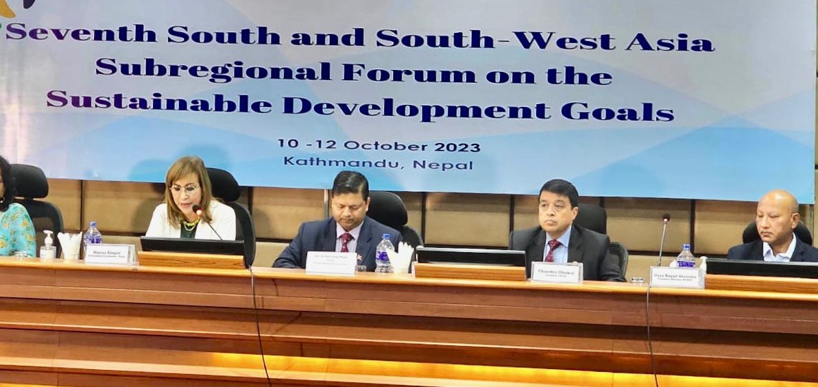 FNCCI President Dhakal highlights private sector’s role in advancing SDGs