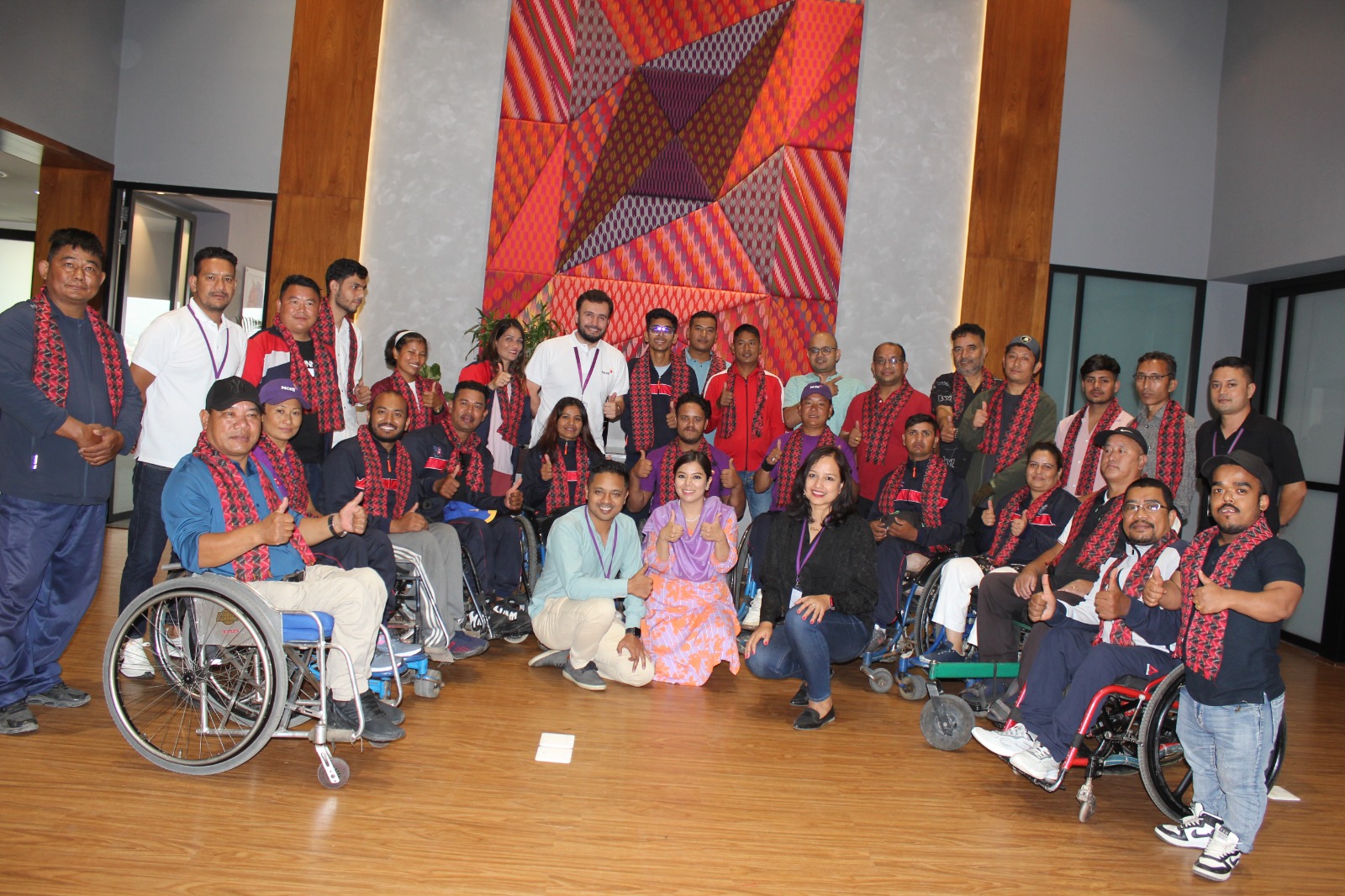 Bound by Courage, United by Dreams: Ncell stands strong with Para Players as our heroes leaves for Para Asian Games 2022