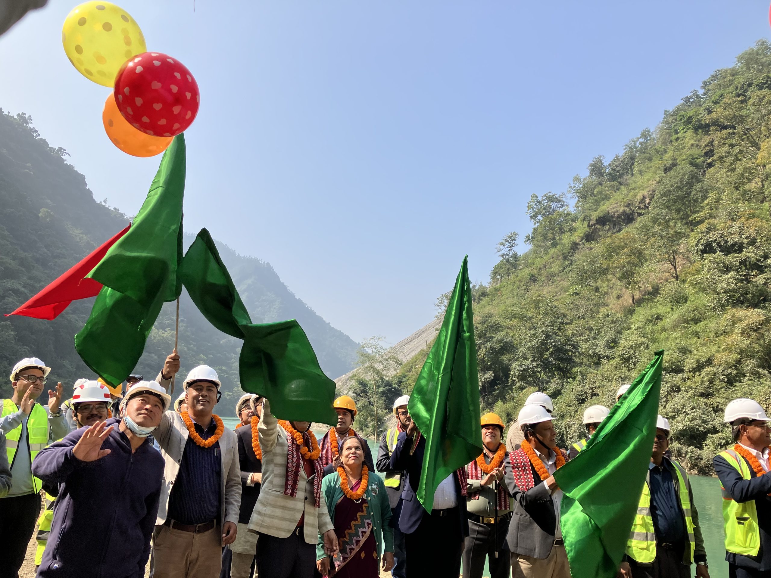 Seti River diverted for construction of major dam in Tanahun Hydroelectric Project