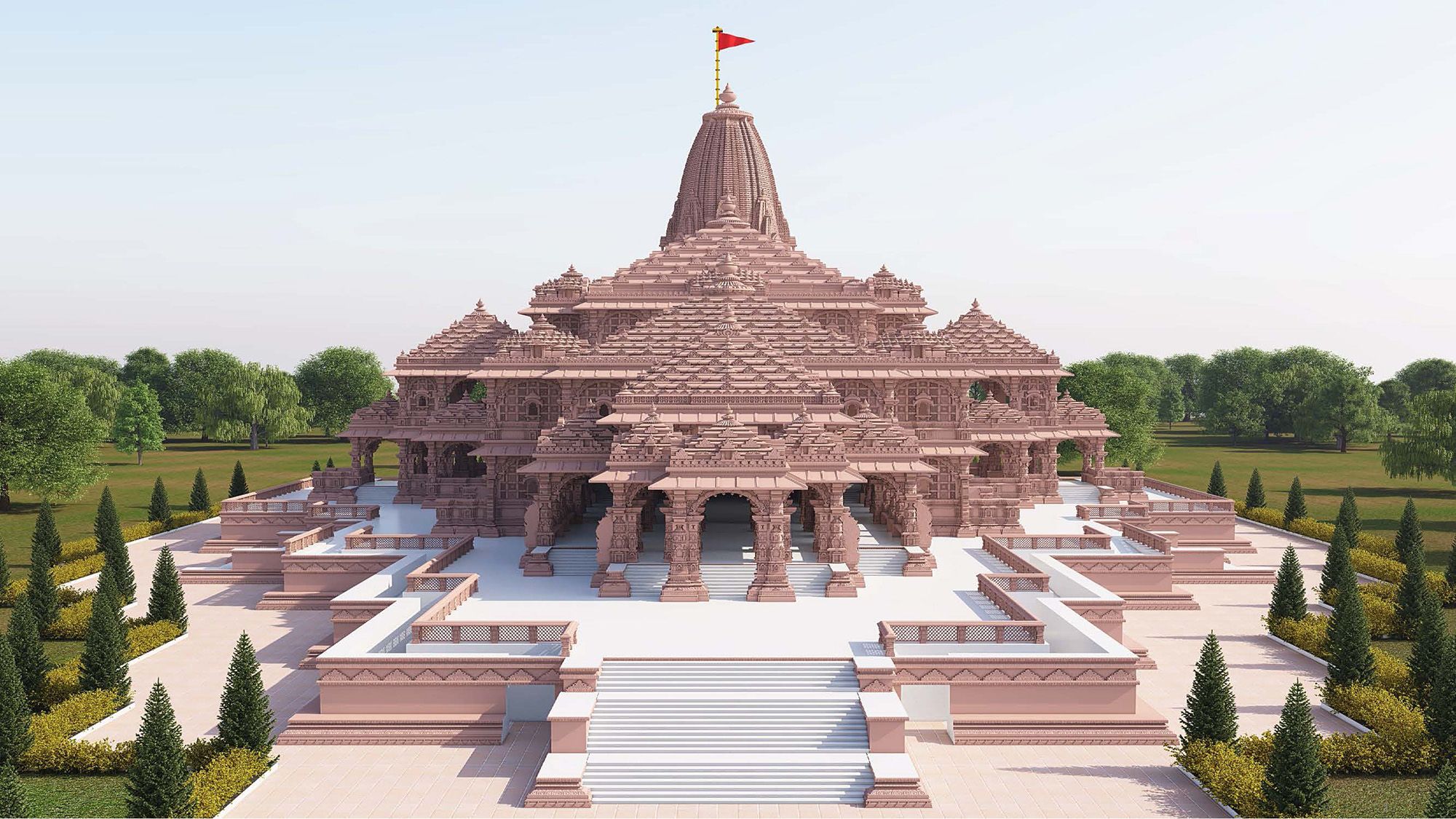 Modi opens flashpoint temple symbolising ‘new era’ for India