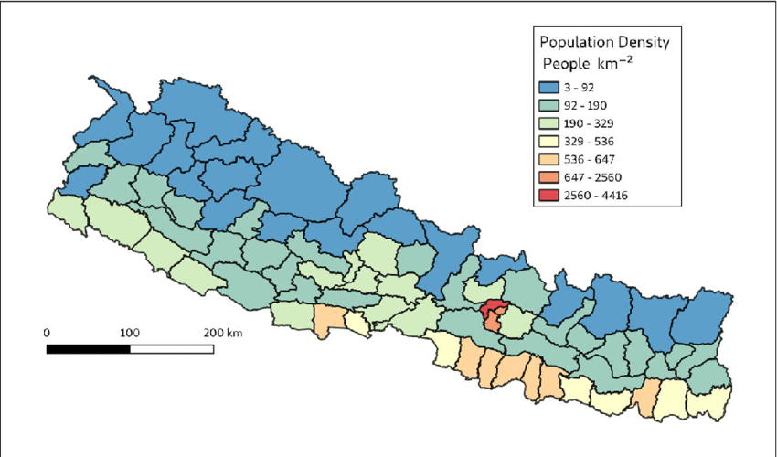 Nepal’s evolving urban landscape: Peri-urban areas predominate amid rural shifts