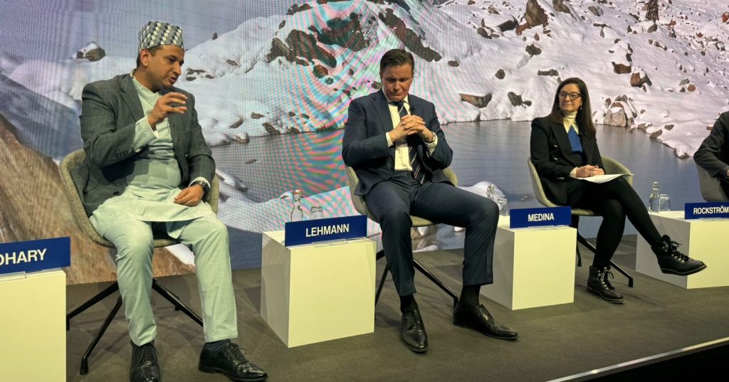 Chaudhary Group's MD Nirvana Chaudhary Spotlights Nepal's climate change challenges on the global stage, Davos