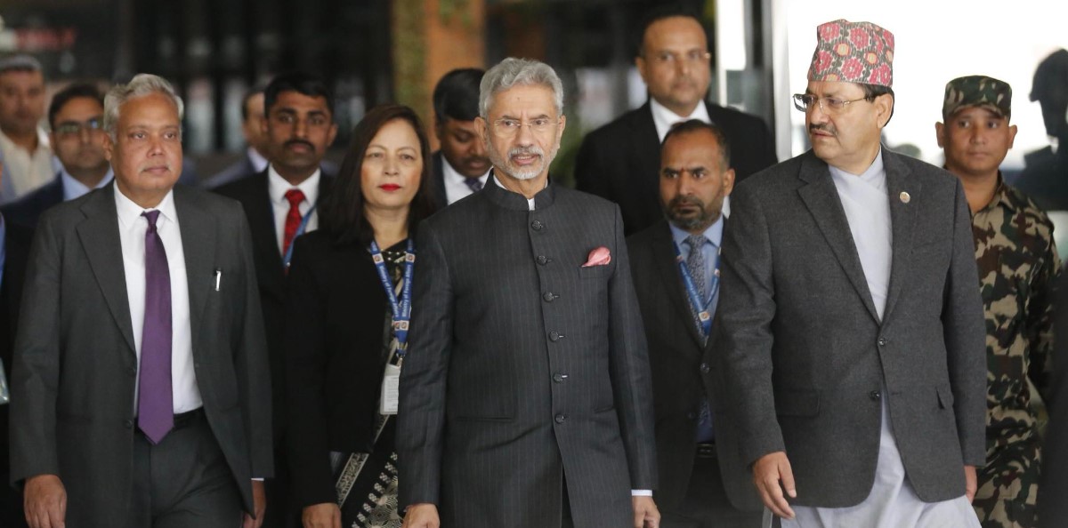 Indian Foreign Minister S Jaishankar embarks on crucial Nepal visit