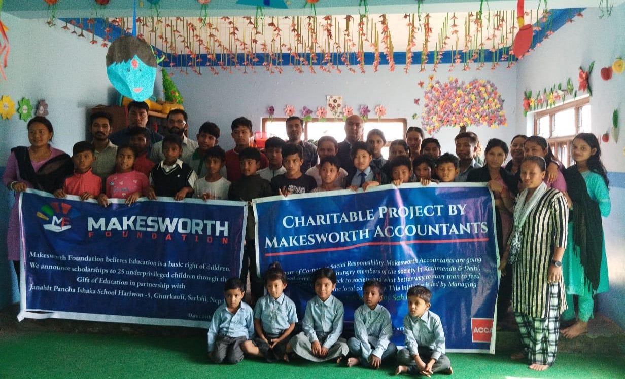 Makesworth Foundation provides scholarship to Nepali students, supports Ukraine residents