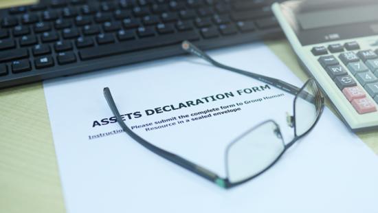 Govt tightens rules: Public officials must submit asset declarations before assuming office