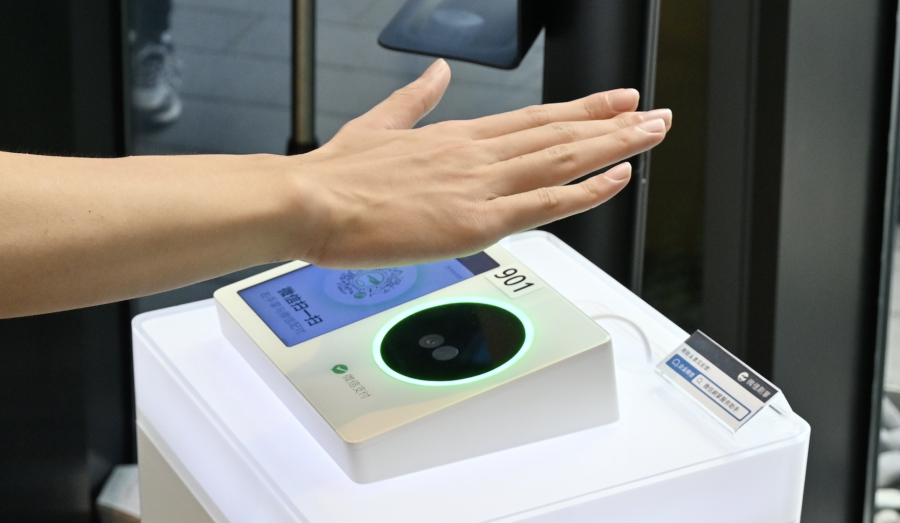 China unveils palm-scan payments with WeChat Pay