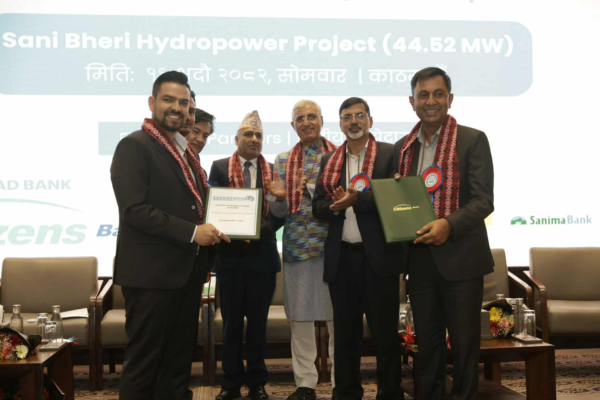 Citizens Bank leads consortium to finance 44.52 MW Sanibheri Hydro in Rukum East