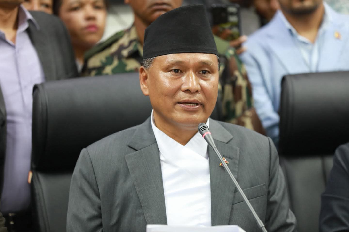 Minister Ghising orders closure of Minister’s chamber at NEA headquarters