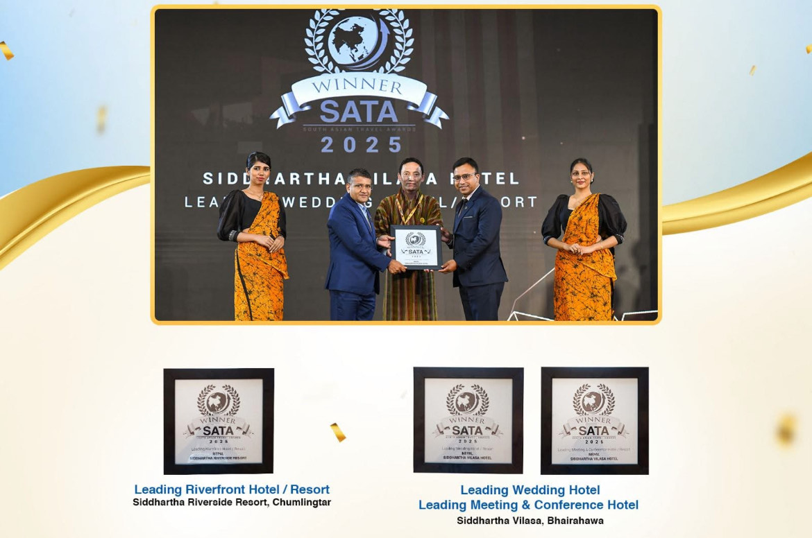 Siddhartha Hospitality Wins Three Titles at South Asian Travel Awards 2025