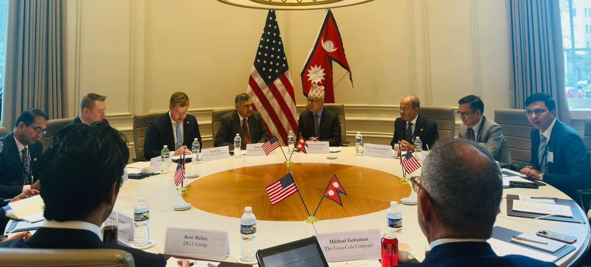 Finance Minister Khanal engages U.S. and global donors for trade, investment push