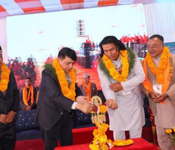 FNCCI President Dhakal Says “Human Service is the Greatest Religion,” Stresses Linking Spirituality with Social Responsibility